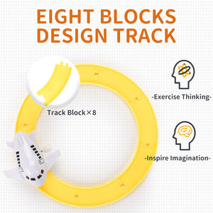 Sıcak satış oyuncaklar kadar rüzgar Mini tankı kamyon bulmaca parça uçak oyuncaklar çocuklar için parti iyilik - Product Image 5