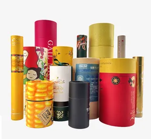 Tubo de lápiz labial desodorante de cartón, embalaje personalizado de fábrica china para telescopio, regalo de Navidad