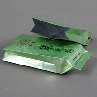Sachets thermoscellables en aluminium pour l'emballage de thé Ooloog vert côtés goussets sacs petit sachet
