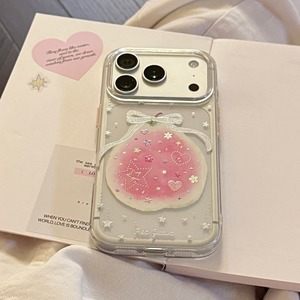 Funda para iPhone 16/15/13 con diseño de guayaba dorada, transparente y de alta estética - Product Image 6