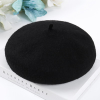 Béret Unisexe de Haute Qualité en Gros, Réglable, Respirant, 100% Acrylique, Style Rétro Français, Broderie à la Main, Pêche