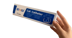 สายสวนปัสสาวะแบบใช้แล้วทิ้งสำหรับแมว ไม่มีลวดนำทาง ทำจากวัสดุ <span class=keywords><strong>PVC</strong></span> ขนาด 1.0 มม./1.3 มม. x 130 มม. - Product Image 4