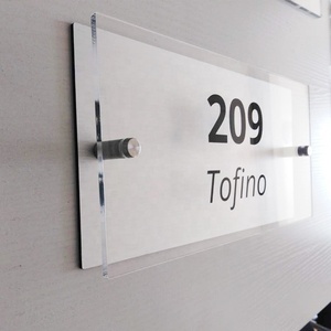 Street Address <strong>House</strong> Door Gate Number <strong>Plaque</strong> Glass Effect Clear Acrylic Door Number Plate <strong>House</strong> <strong>Name</strong> <strong>Plaque</strong> Sign <strong>for</strong> <strong>Outside</strong> - Product Image 2