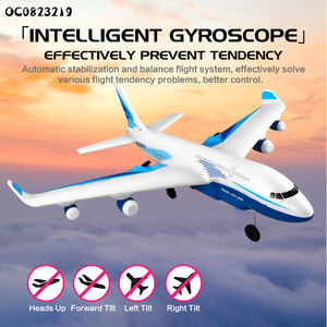 Juguete volador al aire libre con luz Led para niños, <span class=keywords><strong>avión</strong></span> <span class=keywords><strong>de</strong></span> <span class=keywords><strong>pasajeros</strong></span> con control remoto - Product Image 3