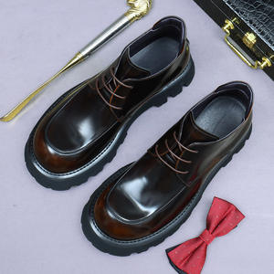 Nuevos Zapatos Formales de Negocios para Hombre, de Cuero, Impermeables, Transpirables, Antideslizantes, Duraderos, Estilo Británico, Modernos, para el Trabajo Diario - Product Image 1