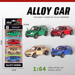 Alloy 1/64 Diecast Cars Wholesalers' Boy Birthday Gift Vehicle Model Toys for Kids Metal Material - Product Image 2
