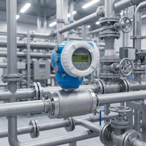 เครื่องวัดอัตราการไหลแบบสุขภัณฑ์ Endress+Hauser Promag H500 5H5B พร้อมเทคโนโลยีรีโมท Heartbeat สำหรับหลายพารามิเตอร์ - Product Image 5