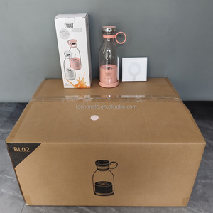 Extracteur de Jus Portable <span class=keywords><strong>TikTok</strong></span> Tendance, Sans Fil Rechargeable USB, Mini Mixeur Blender pour Fruits Frais et Extérieur - Product Image 6