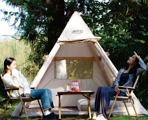 خيمة تخييم GINLOE على شكل شعاع هواء لعدد 4 رجال خيمة هوائية خيمة هوائية كبيرة قابلة للنفخ
