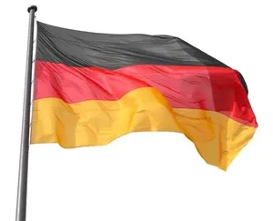 德国国旗国家国旗足球国旗世界国家用黄铜索环