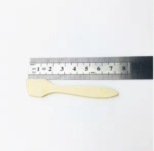 New Product Bamboo <strong>Cream</strong> Spatula Bamboo Cosmetic Spatula - Product Image 5