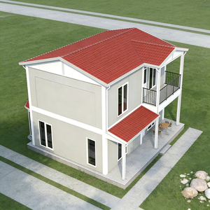Maisons préfabriquées <span class=keywords><strong>de</strong></span> luxe en acier léger, conformes aux normes australiennes, 3 chambres, toit plat, style moderne, villas résidentielles - Product Image 2