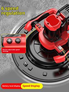 Polisseuse de sol électrique autoportée à batterie au lithium pour mortier de ciment haute puissance, finisseur de sol, plâtrage, couple de charge élevé, garantie 4 ans - Product Image 5