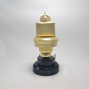 Bilibili <span class=keywords><strong>Youtube</strong></span> bouton de lecture poupée plaqué or émission de télévision trophée métal artisanat Statue Figurine <span class=keywords><strong>prix</strong></span> Souvenir cadeau - Product Image 2