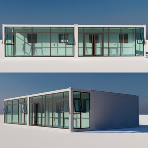 German Modular 40 Sqm 50 Sqm Paneles sándwich prefabricados Montaje rápido Amueblado Contenedor de envío <span class=keywords><strong>Casa</strong></span> de vacaciones - Product Image 6