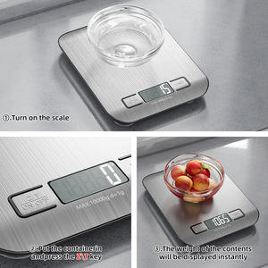 ميزان طعام رقمي إلكتروني ذكي من الفولاذ المقاوم للصدأ للاستخدام المنزلي من مصنع تشانغشي - Product Image 3