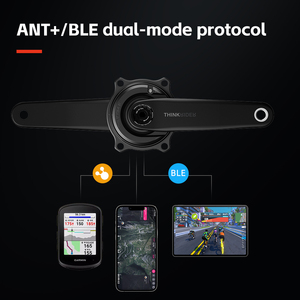 Juego de Bielas THINKRIDER PP5 de Fibra de Carbono con Medidor de Potencia, DUB 29MM 162.5-172.5mm ANT+ BLE para Bicicleta de Carretera - Product Image 3