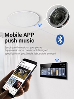 Passerelle intelligente Tuya ZigBee 12,1 pouces avec fonction de musique de fond, commande vocale et contrôle par application pour usage domestique