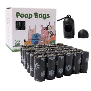 36 rouleaux de sacs à crottes pour chien les mieux notés, sacs à crottes biodégradables avec porte-sacs à crottes personnalisés pour chiens - Product Image 2