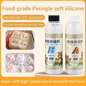 Material de Silicona Suave Translúcido Hecho a Mano para Juguetes Antiestrés, Material de Silicona Ecológico para Aliviar el Estrés - Product Image 1