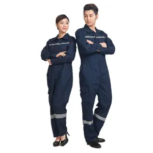 2023 Grosir Coverall Pakaian Kerja Coverall Keselamatan dengan Reflektor