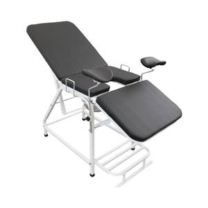 Tempat tidur pemeriksaan ginekologi Manual, kursi pemeriksaan sederhana rumah sakit, Meja Obstetri dapat dilipat medis - Product Image 4