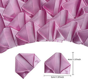 Oke bunga mawar setengah jadi awet buatan tangan DIY kelopak mawar pita <span class=keywords><strong>Satin</strong></span> abadi untuk Hari Ibu - Product Image 3