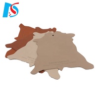 Cuir de vachette véritable biologique couleur personnalisée, souple et durable, grainé, pour housse de volant de voiture, intérieur