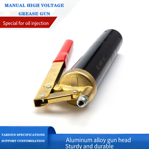 Pistolet à <span class=keywords><strong>graisse</strong></span> manuel en alliage <span class=keywords><strong>d</strong></span>'aluminium à double poignée de marque OEM, 600cc, garantie douze mois - Product Image 2