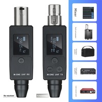 Microphone sans fil professionnel dynamique cardioïde en métal avec connecteur XLR, réduction du bruit, léger, portable, ultra haute fréquence