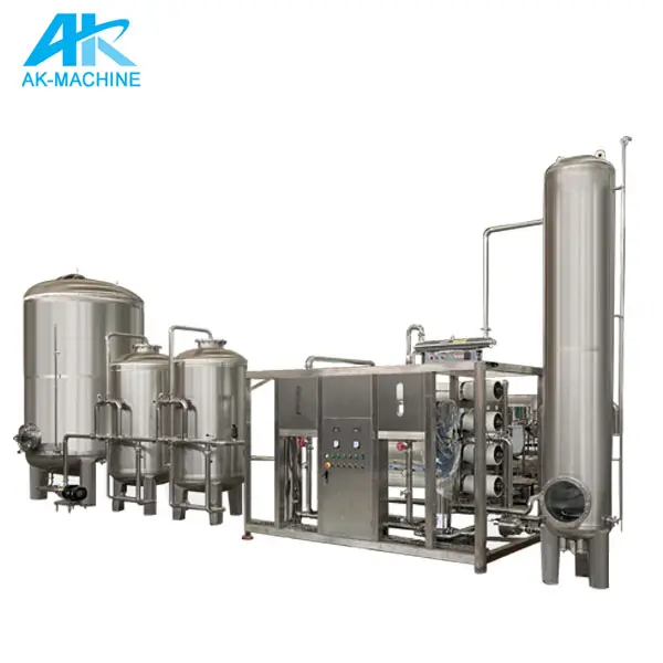 Sistema purificador de água potável, máquina de tratamento de água ro sistema de osmose reversa com preço
