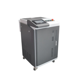 เครื่องทำความสะอาดด้วยเลเซอร์แบบพกพา 500W พัลส์ สำหรับการปรับสภาพพื้นผิวโลหะ ระดับความปลอดภัยสูง - Product Image 1