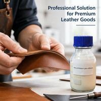 Colle à séchage rapide, faible odeur, écologique, à base d'eau, pour la fabrication de sacs à main en usine, latex naturel auto-adhésif, travail du cuir et du bois
