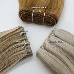 Extensiones de Cabello Humano Virgen, Doble Trama, Micro Trama, Genius Weft - Product Image 4