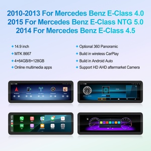 Navihua for Mercedes Benz E-Class 2010 2015 4.0 4.5 <b>System</b> Car DVD Player Android <b>Auto</b> Wireless Carplay Navigation Touchscreen - Product Image 3