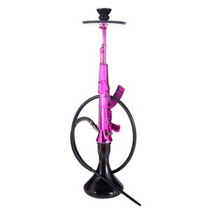 Chicha jetable à vendre, portable, en résine et en métal, technique de laque, style arabe, durable, marque JC, Chine - Product Image 2
