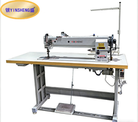 Machine à coudre industrielle à bras long à double aiguille YS-4420C-18 - Articles en cuir, sacs, intérieur de voiture, tentes