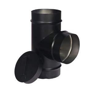 Üretici satış 304 paslanmaz çelik şömine aksesuarları-yarım Metre baca baca borusu havalandırma baca - Product Image 4