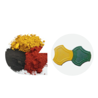 Colorants pour béton pigment de couleur de ciment oxyde de fer