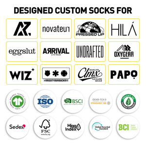 Manches de football de football pour hommes personnalisées de haute qualité Chaussettes sans pied pour jeunes avec logo inférieur Manches de <span class=keywords><strong>compression</strong></span> pour <span class=keywords><strong>mollet</strong></span> Protecteur de jambes - Product Image 6