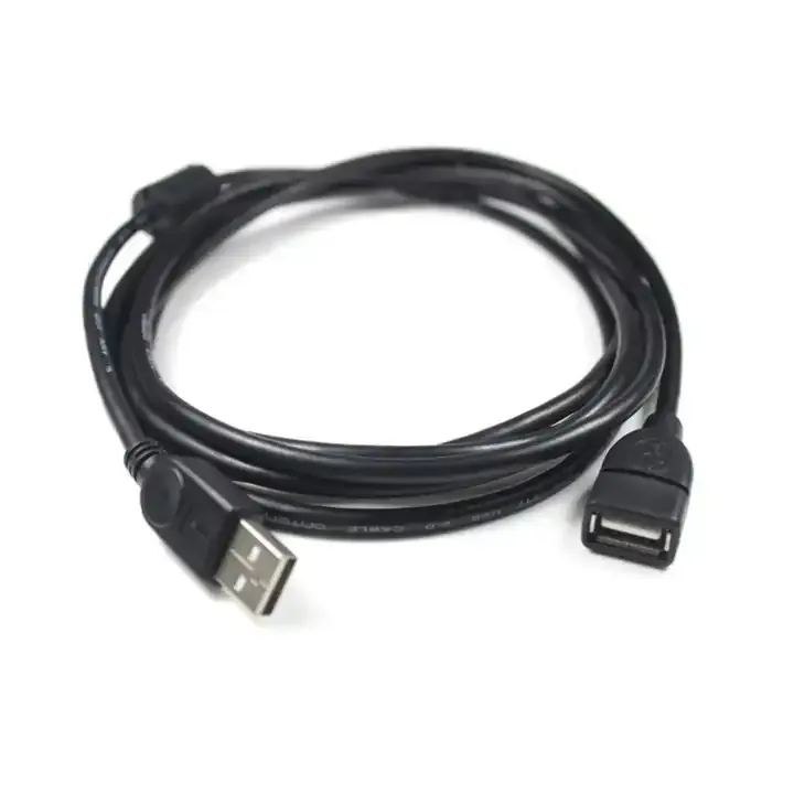 Mini 5P A MaleTo USB 2.0 B Male Extension Data Charging Cable Cord Adapter