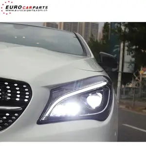 W117 CLA class headlight for 2014-2018 years automobile head lamp car LED to 2020 style