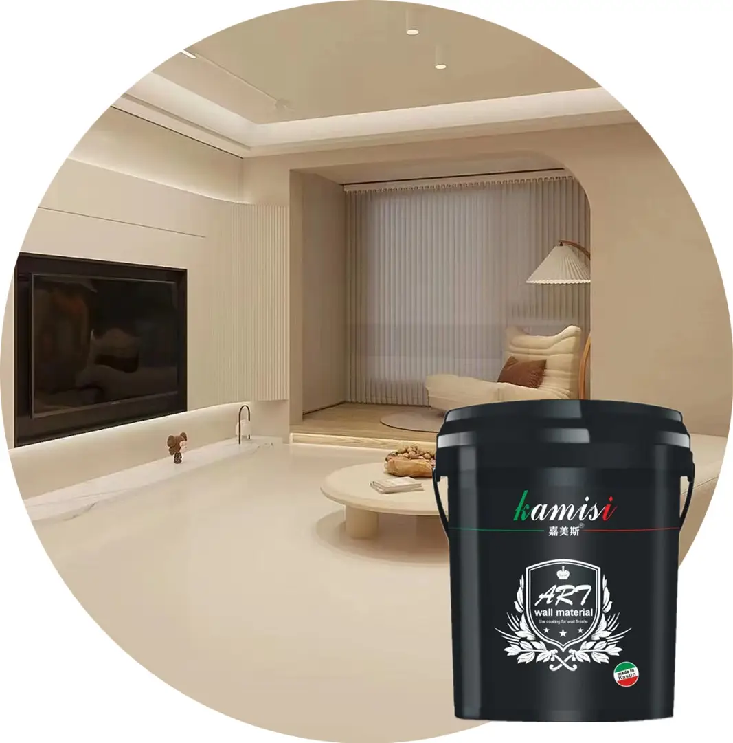 Single component Coarse sand/medium sand/fine sand micro cement paint for indoor and outdoor walls and floors