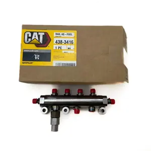 cat import Common Rails 438-3416 Excavator Parts: Durable, High-Quality, OEM-Compatible