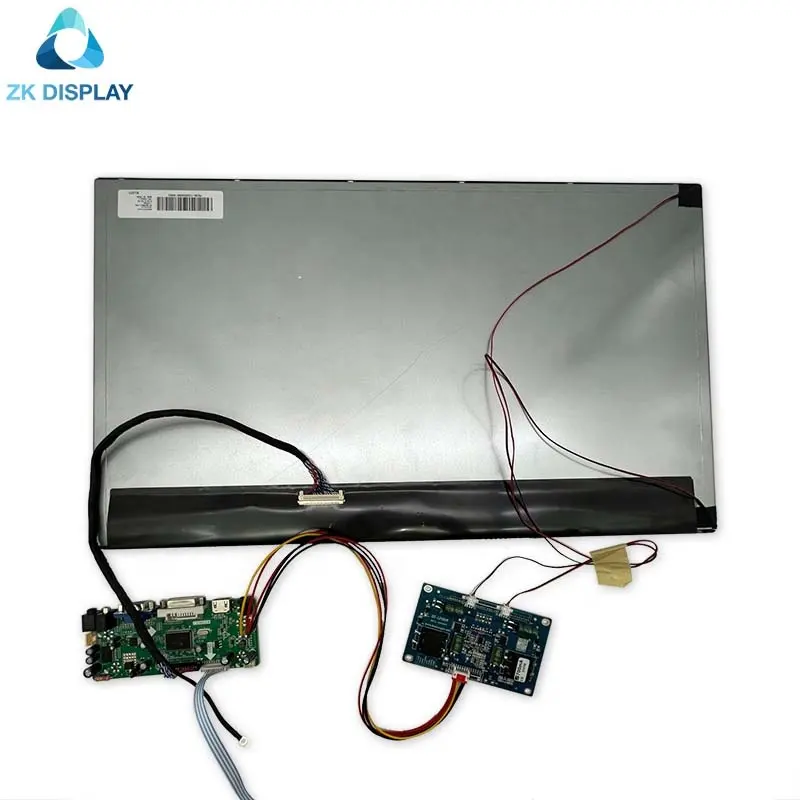 Kecerahan tinggi 21.5 inci 1920*1080 Lvds 1500 Nits 72 warna Gamut lebar/normal suhu Panel sentuh IPS Tft Lcd dengan papan Driver