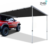 Auvent latéral de toit de voiture motorisé télécommandé de luxe pour camping-car 4x4 tout-terrain rétractable avec balcon