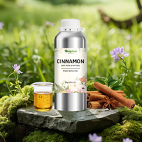 Huile de cannelle botanique authentique, durable et régénérante, non raffinée, issue de récolte sauvage, riche en nutriments, en bidon métallique de 1L