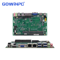 Carte mère industrielle embarquée Intel Alder Lake Core I7-1260P i7-1355U i9-12900H PCBA sans ventilateur pour l'automatisation et l'affichage numérique