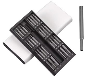 Juego <span class=keywords><strong>de</strong></span> 63 <span class=keywords><strong>Puntas</strong></span> Magnéticas <span class=keywords><strong>de</strong></span> Precisión para <span class=keywords><strong>Destornillador</strong></span>, Mango <span class=keywords><strong>de</strong></span> Aluminio, <span class=keywords><strong>Caja</strong></span> <span class=keywords><strong>de</strong></span> ABS, OEM - Product Image 1