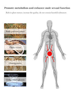 Beste Kräuter Männer Ergänzungen Big XXL männliche Größe Vergrößerung Adult Massage Cream - Product Image 3